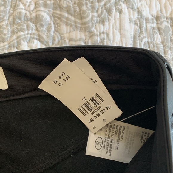 Abercrombie curve love 90’s straight ultra high rise vegan leather pants - Picture 3 of 4